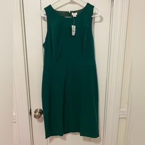 NWT | J.CREW Dress | Size 10 | Emerald Green